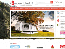 Tablet Screenshot of kampeertotaal.nl